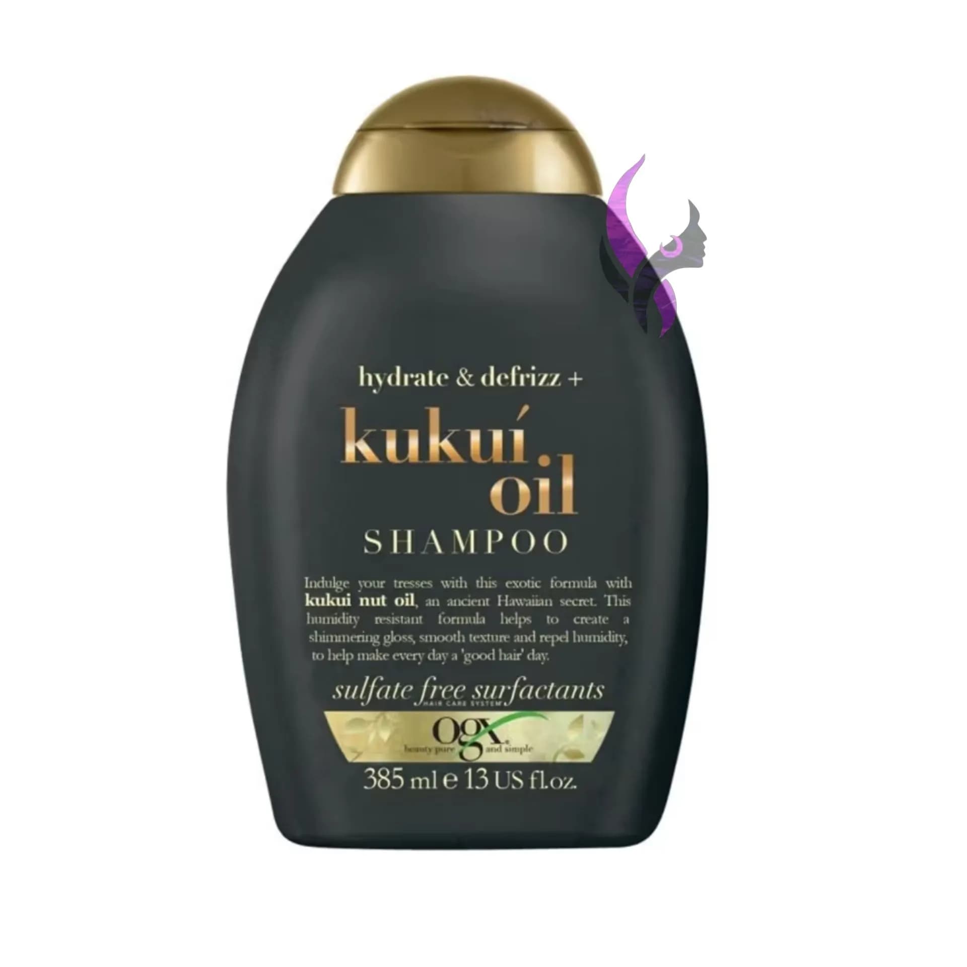 شامپو آبرسان و ضدوز روغن کوکوی او جی ایکس Ogx Kukui Oil حجم 385 میل