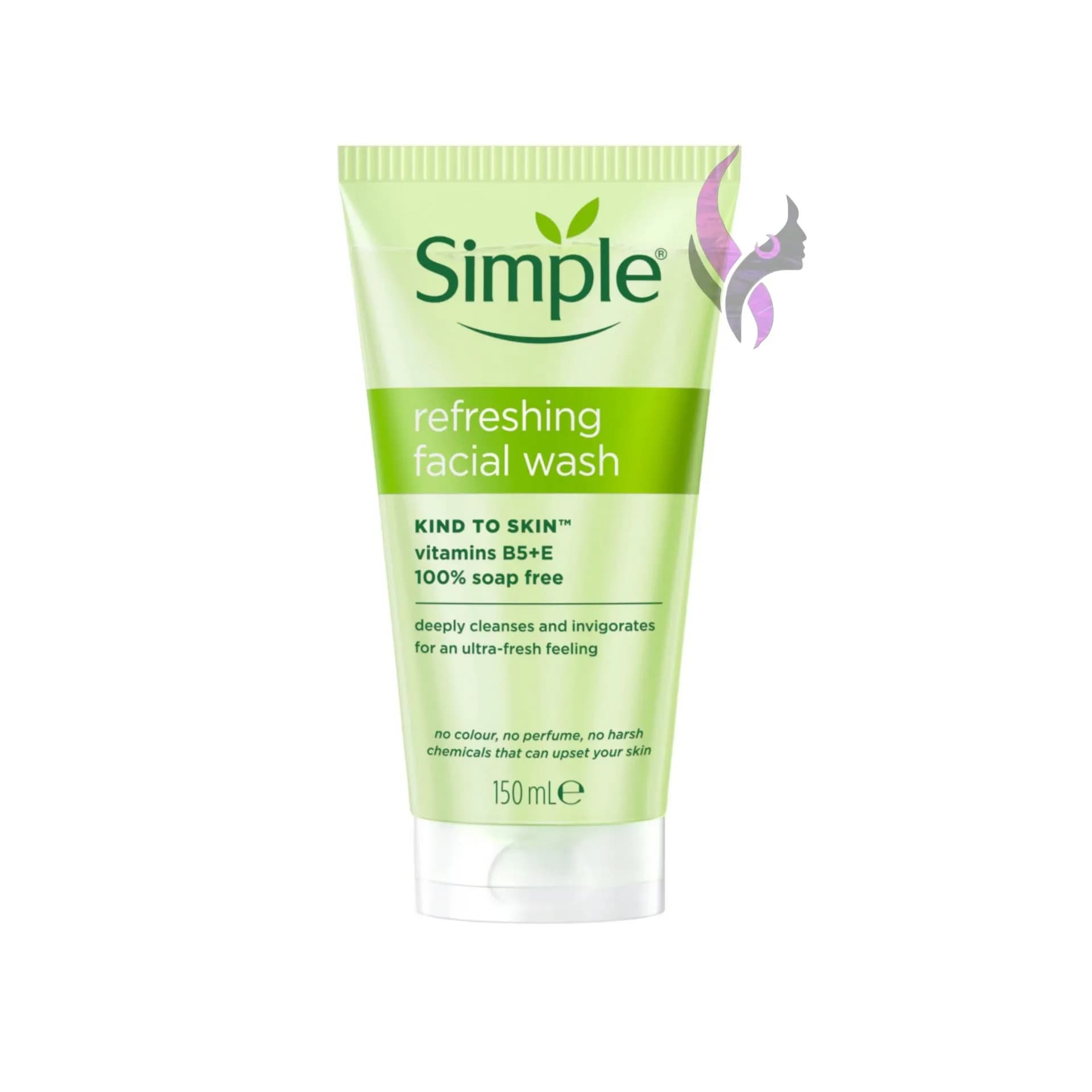 ژل شستشوی صورت Refreshing سیمپل Simple(150میل)