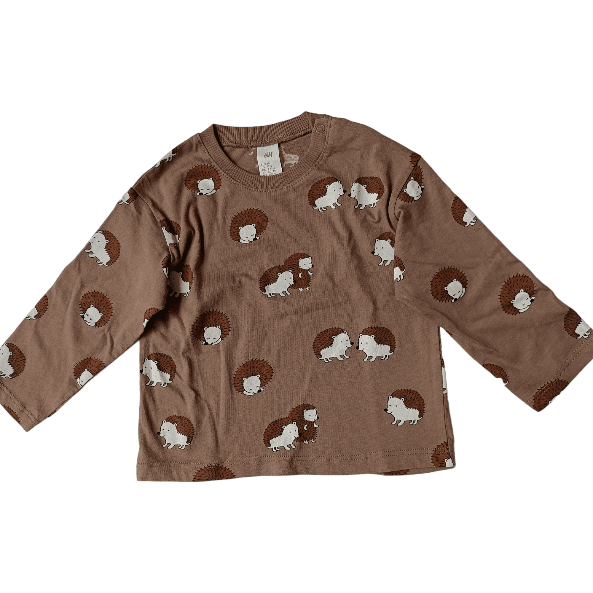 تیشرت آستین بلند نوزادی (12 ماه تا 2 سال)H&M