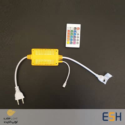 کنترلر ریسه RGB لوپ لایت 220 ولت IR