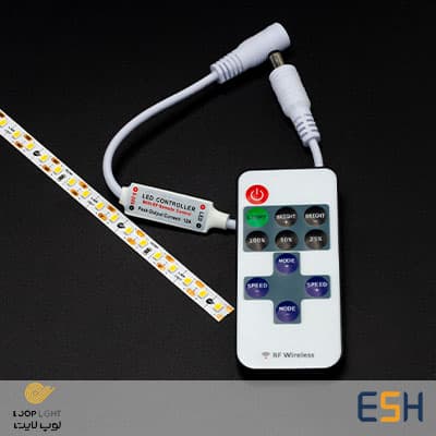دیمر کنترلی 12 و 24 ولت 12 آمپر RF ریسه Low Line لوپ لایت