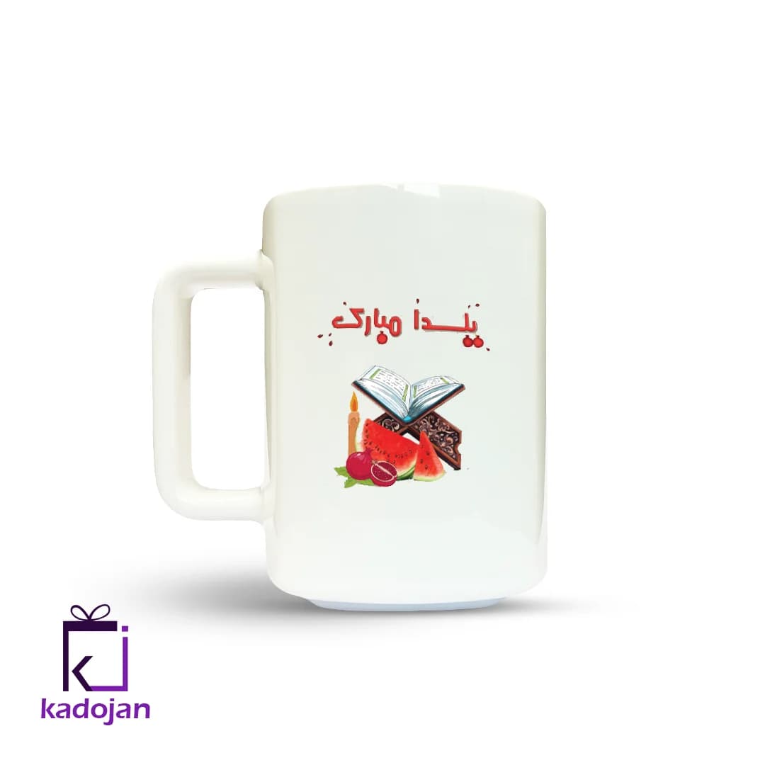 ماگ فانتزی طرح یلدا مبارک کد 1203