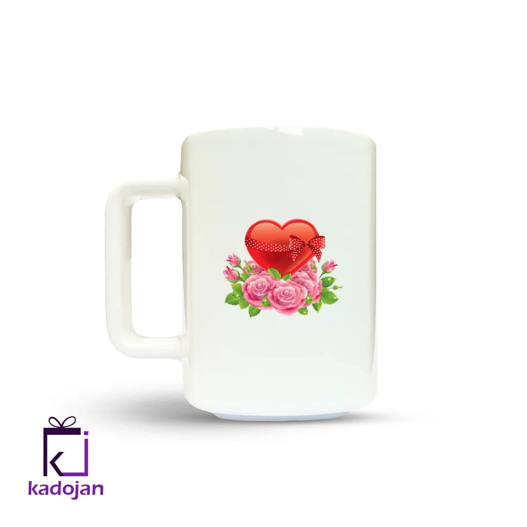 ماگ فانتزی طرح لوگو کد 1213