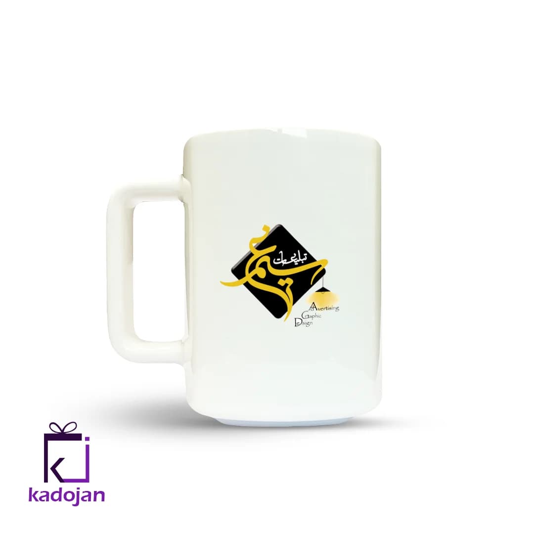 ماگ فانتزی طرح لوگو کد 1214