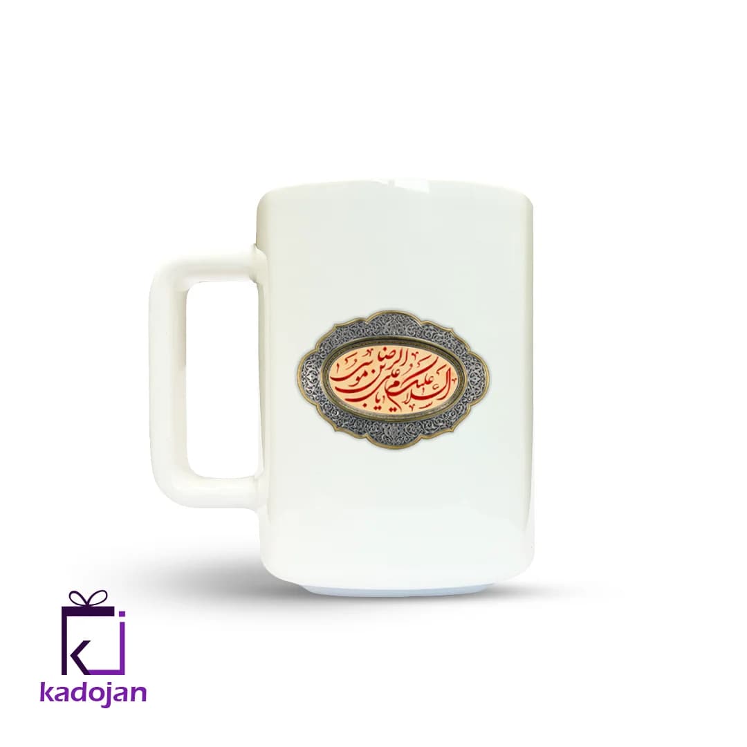 ماگ مذهبی طرح اسلام علیک ابن موسی الرضا کد 1224