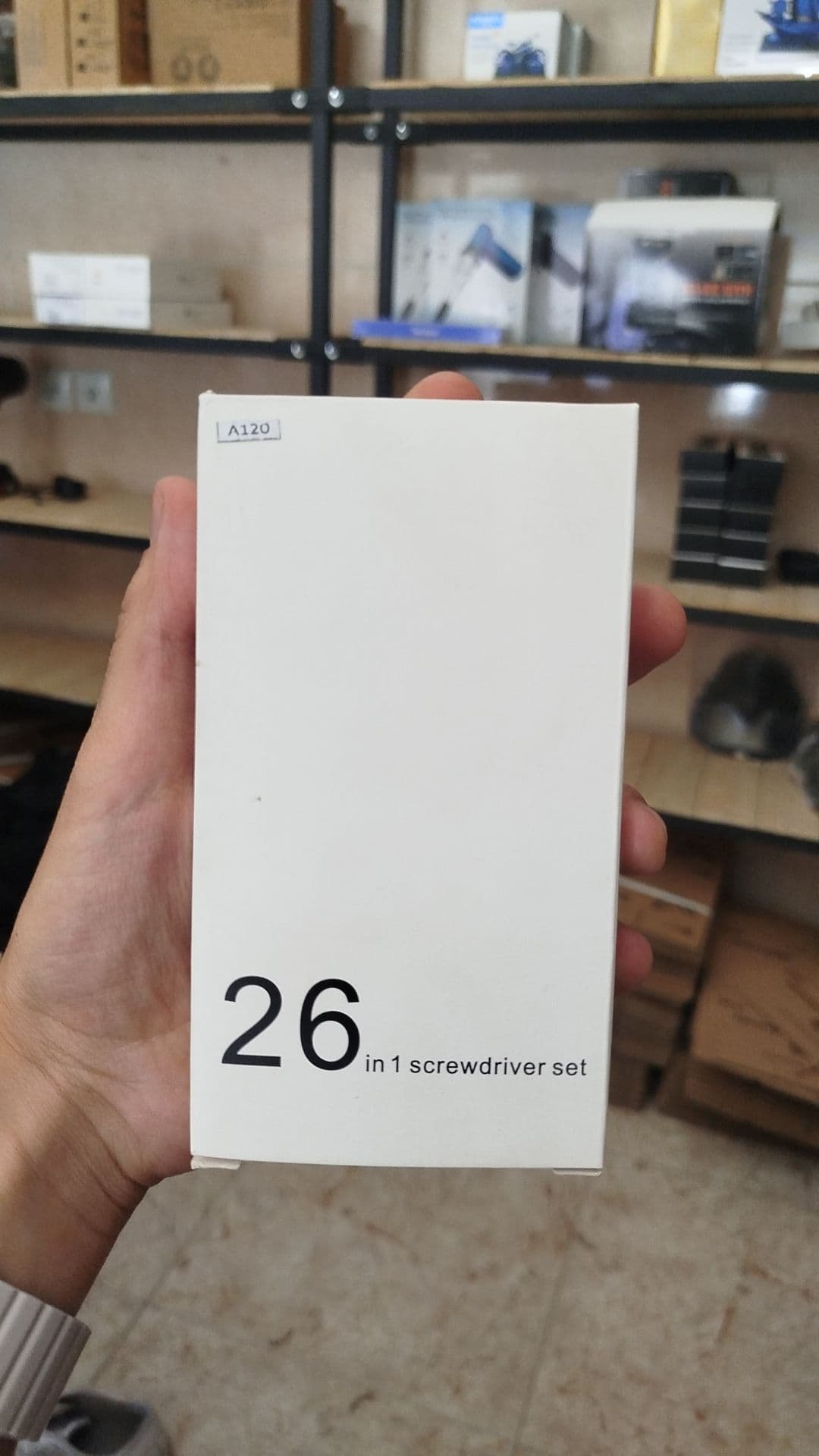 ست پیچ‌گوشتی حرفه ای مدل A120 — تصویر ۵
