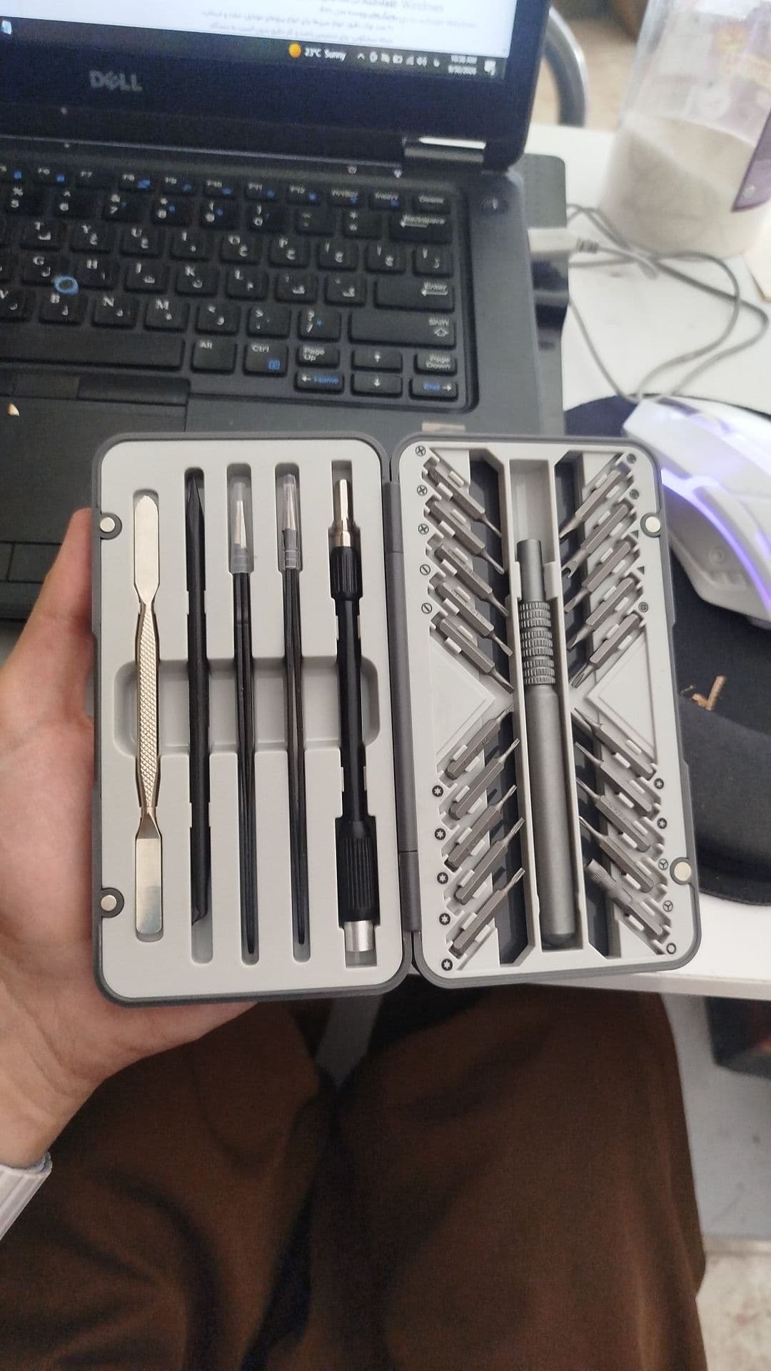 ست پیچ‌گوشتی حرفه ای مدل A120 — تصویر ۳