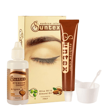 سانتکس رنگ ابرو بلوند دودی تیره Suntex Dark Smoky Blonde C5-E6.1 Eyebrow Color
