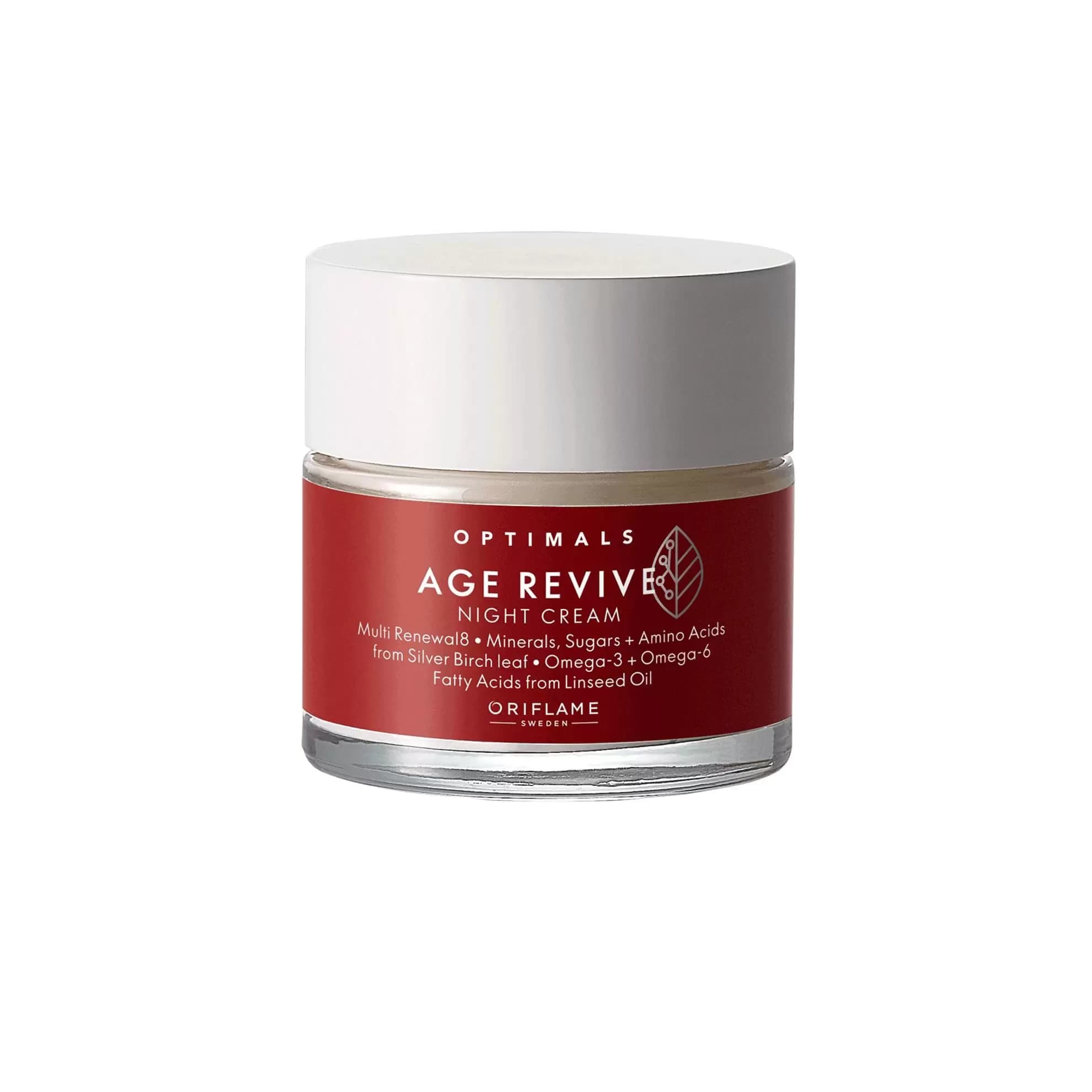 کرم شب ضد پیری اوریفلیم ORIFLAME سری اپتیمالز Optimals مدل ایج ریوایو Age Revive حجم 50 میلی لیتر