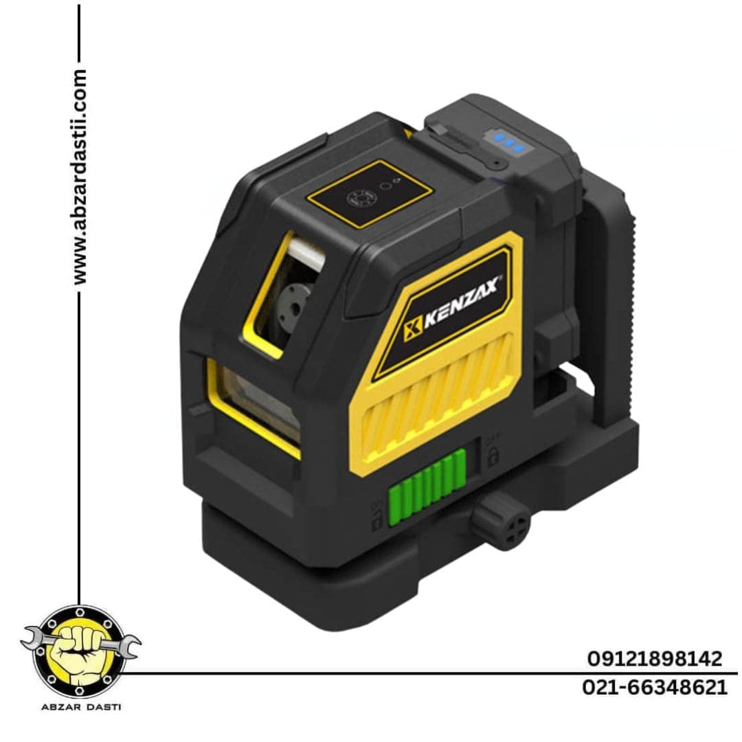 تراز لیزری دو خط سبز شارژی کنزاکس BMC کد 1144 — تصویر ۲