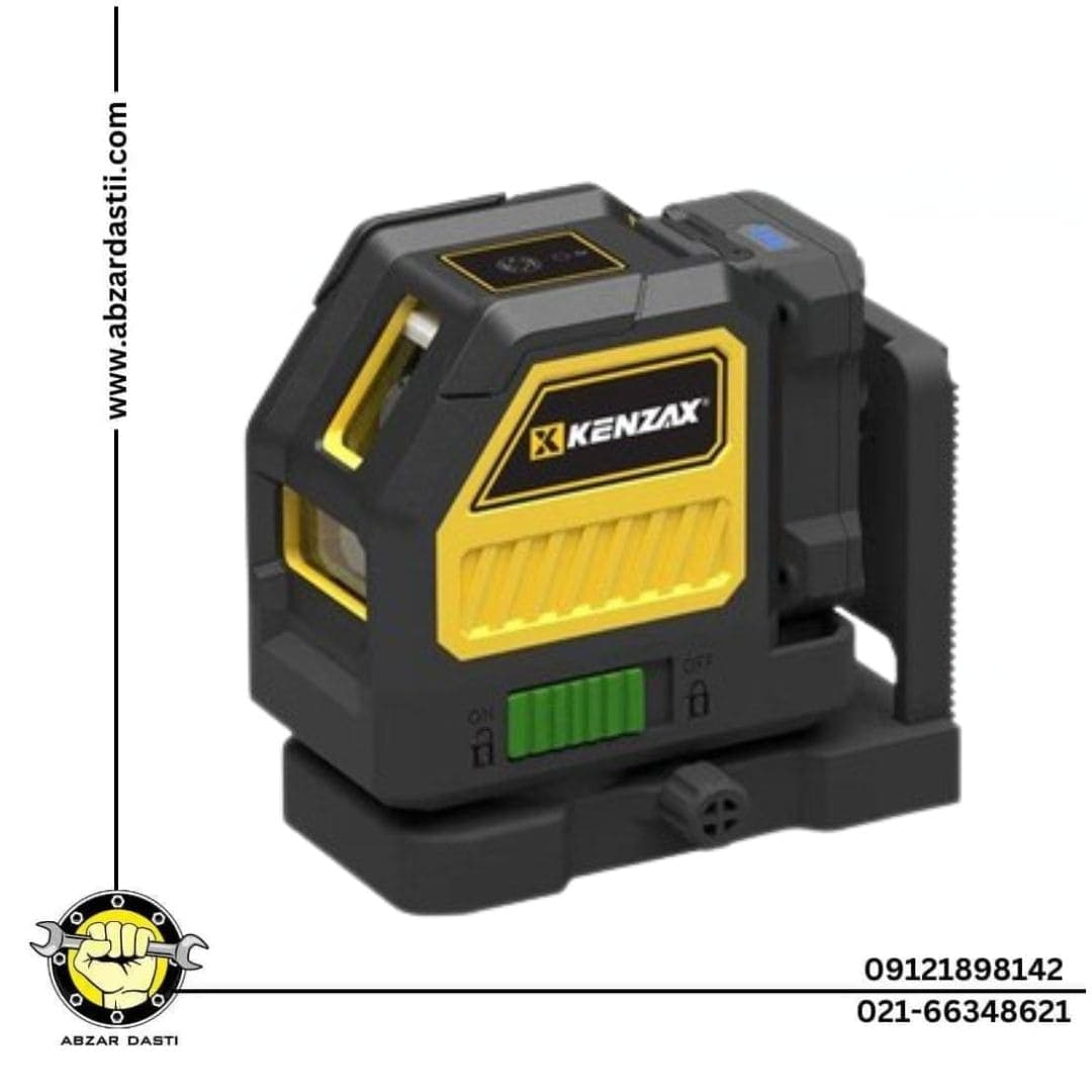 تراز لیزری دو خط سبز شارژی کنزاکس BMC کد 1144 — تصویر ۳