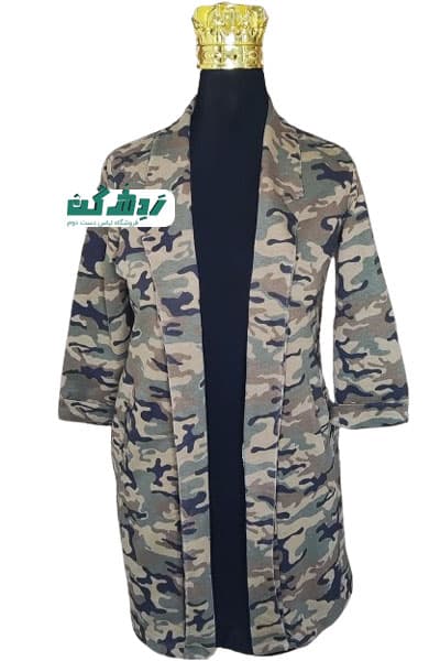 مانتو ارتشی زنانه دست دوم