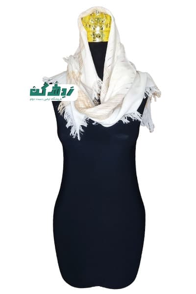 روسری کوتاه نخی زنانه دست دوم