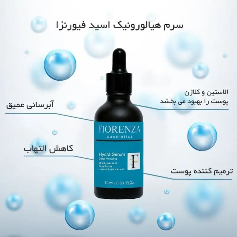 سرم هیالورونیک اسید فیورنزا حجم 50 میلی لیتر — تصویر ۲