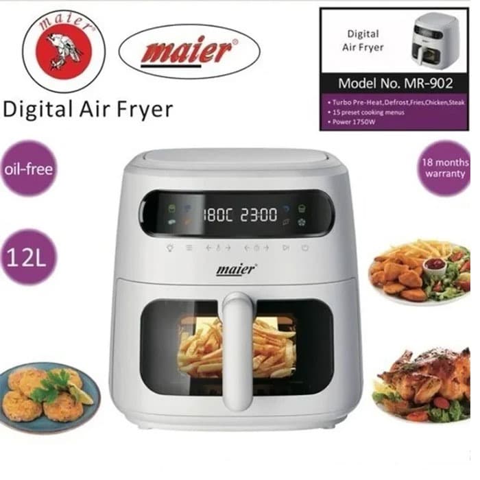 سرخ کن 12 لیتری مایر MR-902 — تصویر ۴