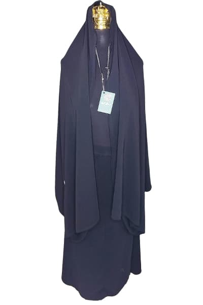 چادر عبایی ساتن زنانه دست دوم