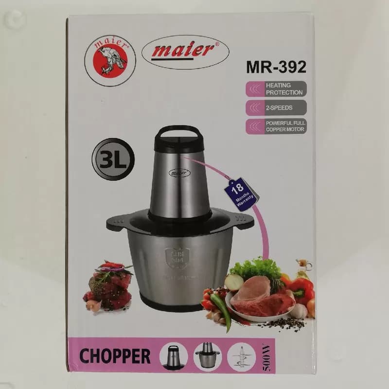 خردکن 3 لیتری مایر مدل Mr-392 — تصویر ۲
