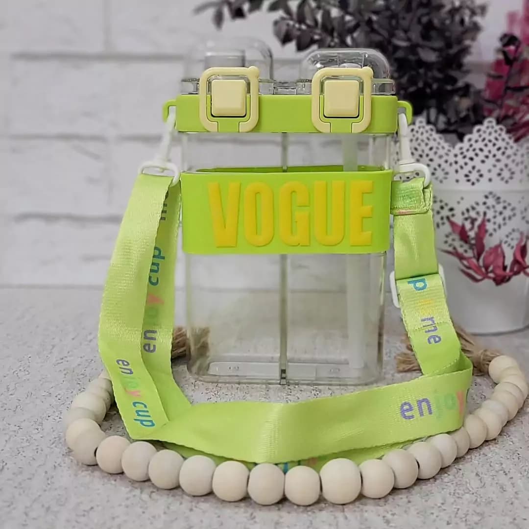 قمقمه دو مخزنه برند VOGUEحجم 800 میلی لیتر — تصویر ۵