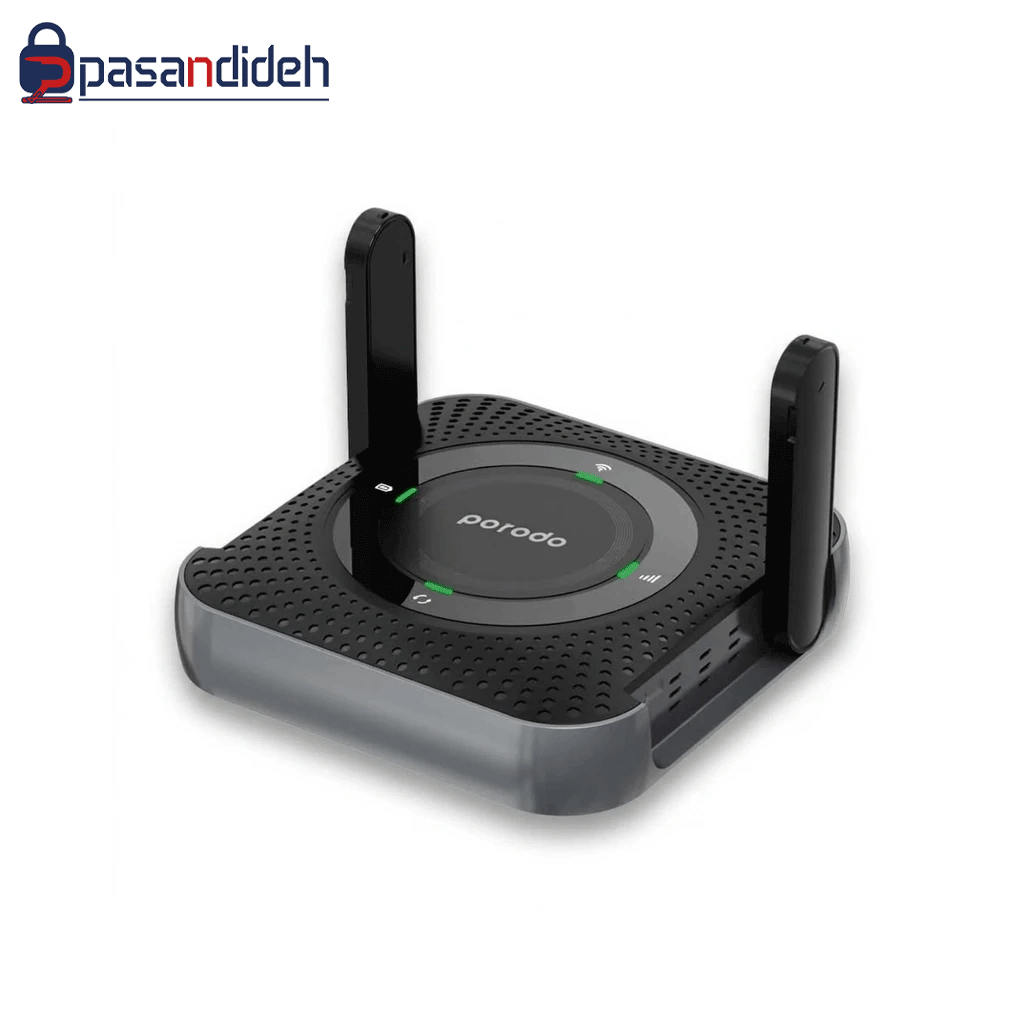 روترسیم کارتی پرودو porodo Portable Router 4g — تصویر ۵