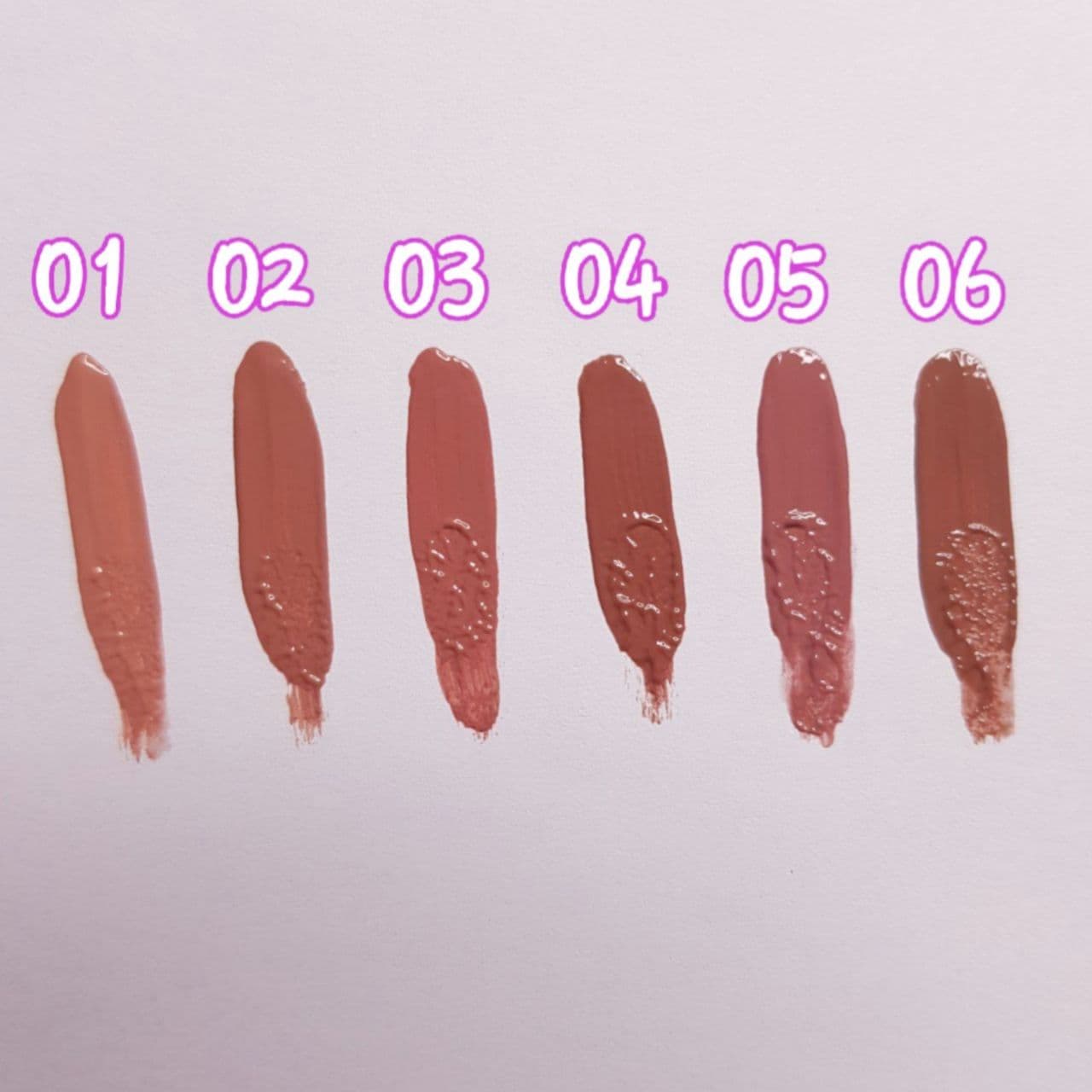 رژلب مایع مات رمانتیک برد ROMANTIC BIRD مدل بیلیو این لیپ گلاس believe in lip gloss — تصویر ۲