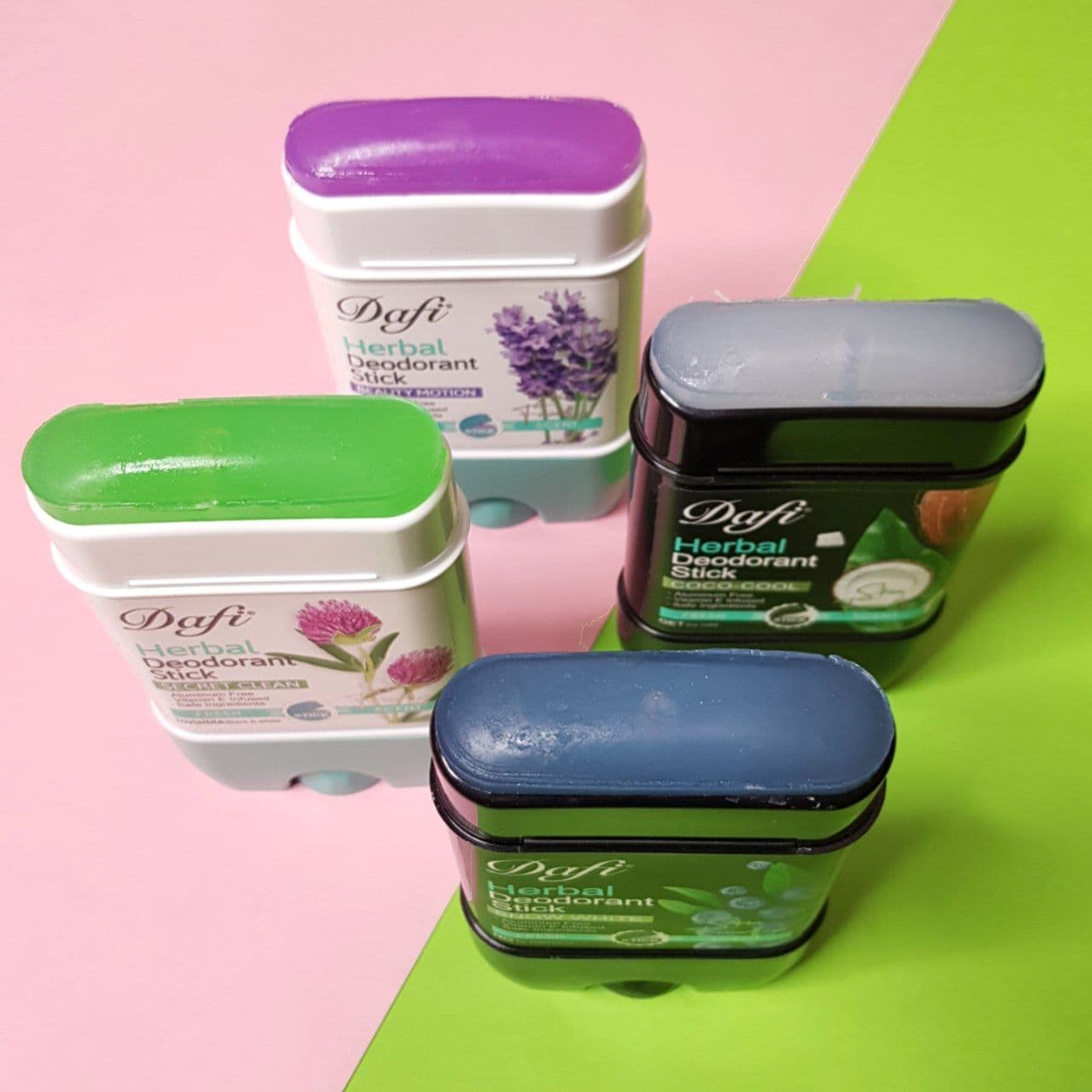 مام ژله ای دافی DAFI مدل هربال دئودرانت استیک herbal deodorant stick حجم 50 میلی لیتر — تصویر ۳