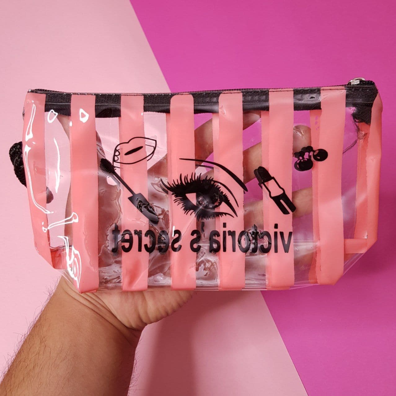 کیف آرایشی ویکتوریا سکرت VICTORIA SECRET مدل طلقی فانتزی — تصویر ۴