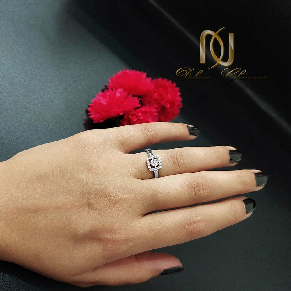 انگشتر دخترانه نقره تایلندی ظریف نگین دار RG-N399 — تصویر ۴