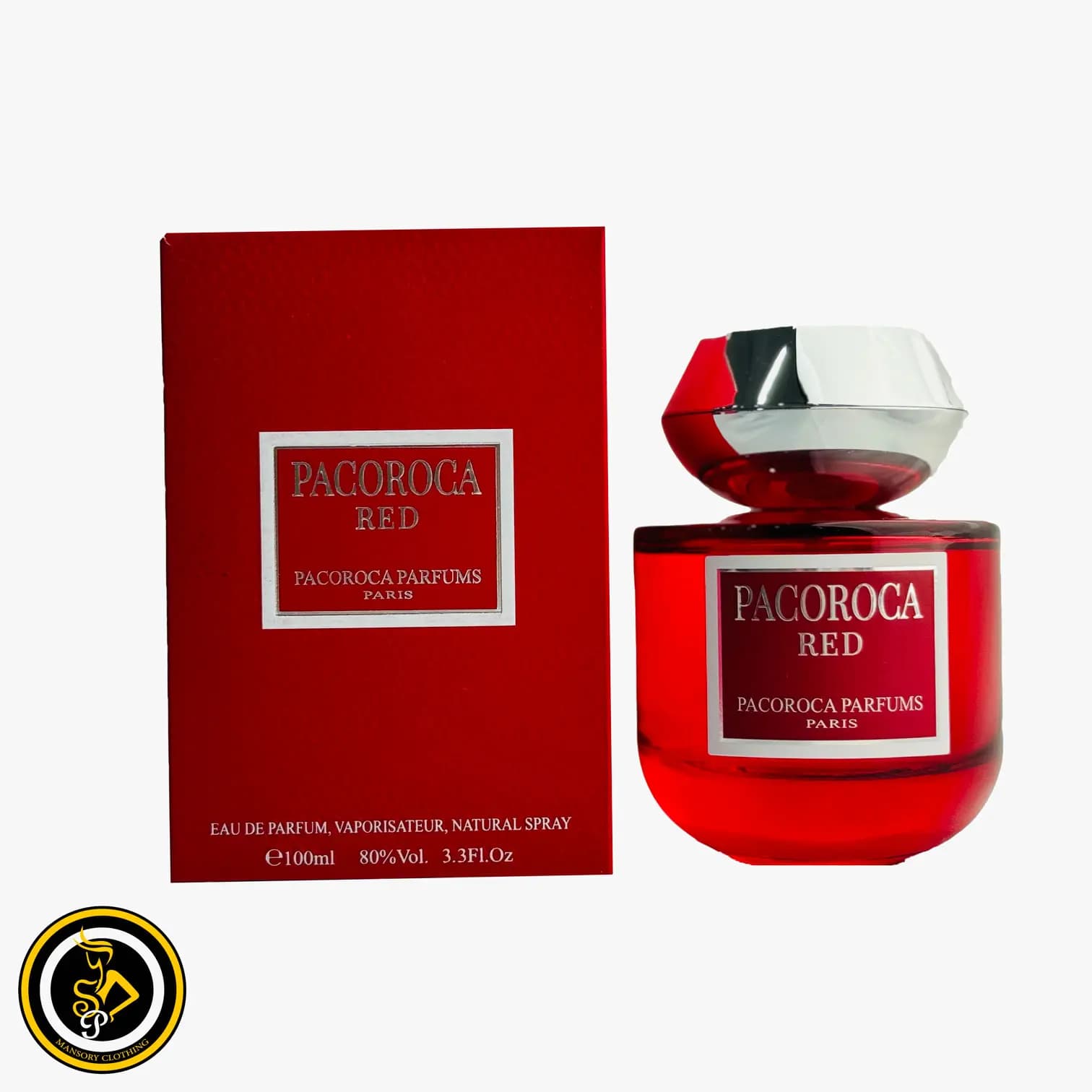 ادو پرفیوم زنانه پاکوروکا مدل RED — تصویر ۳