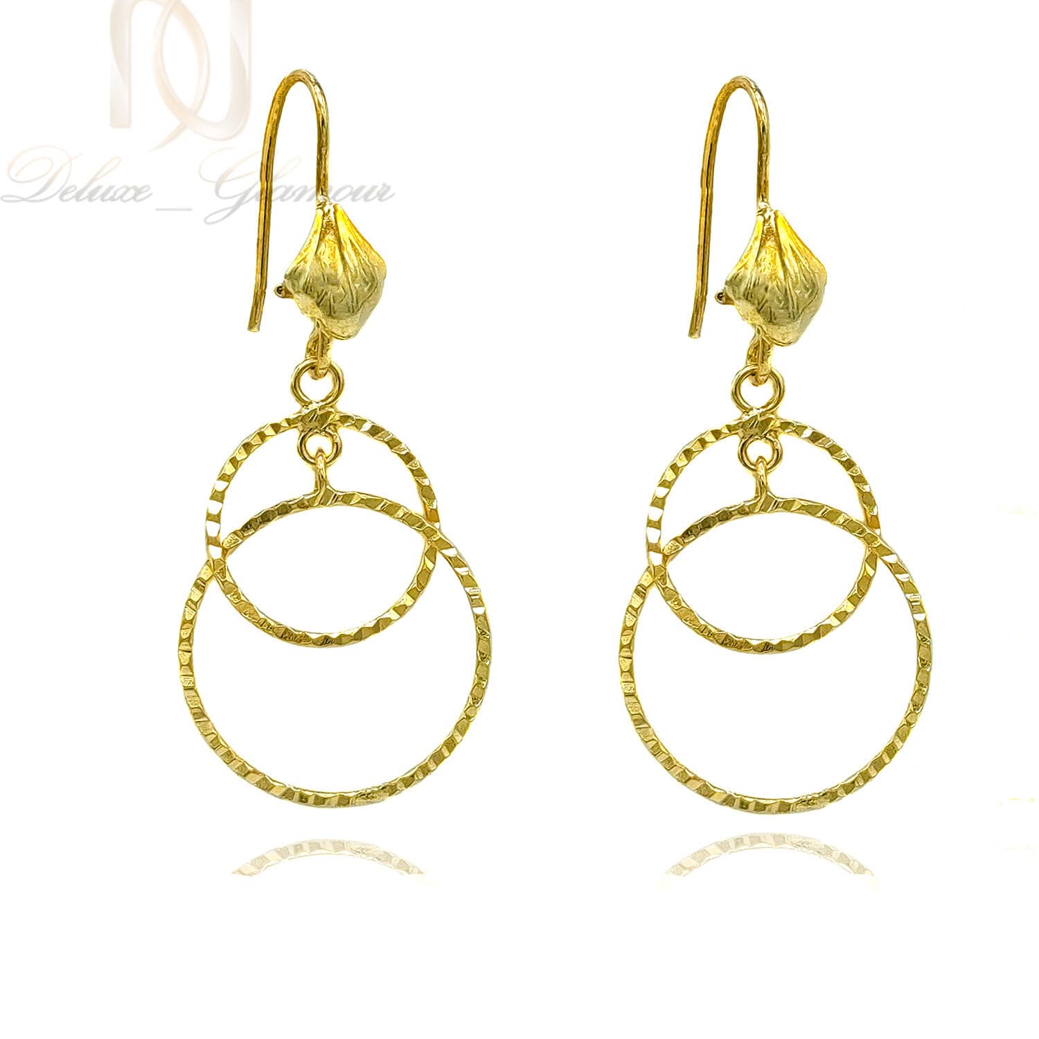 گوشواره نقره زنانه حلقه ای جدید ma-n675
