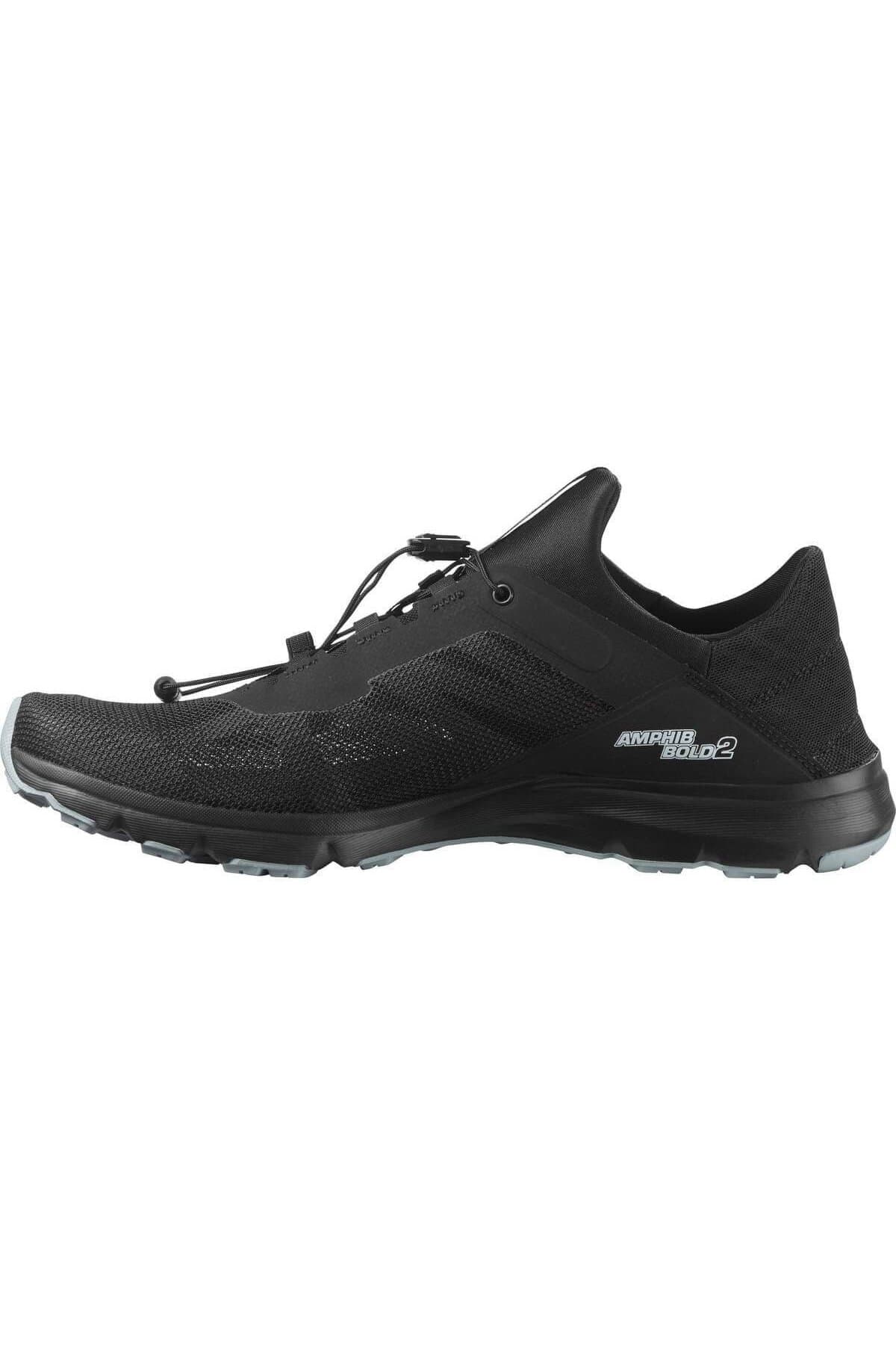 کفش بیرونی سالومون مردانه منسوجات مشکی اسپرت راسته Regular/رگولار Daily/روزانه | Salomon L41303800 VN — تصویر ۴