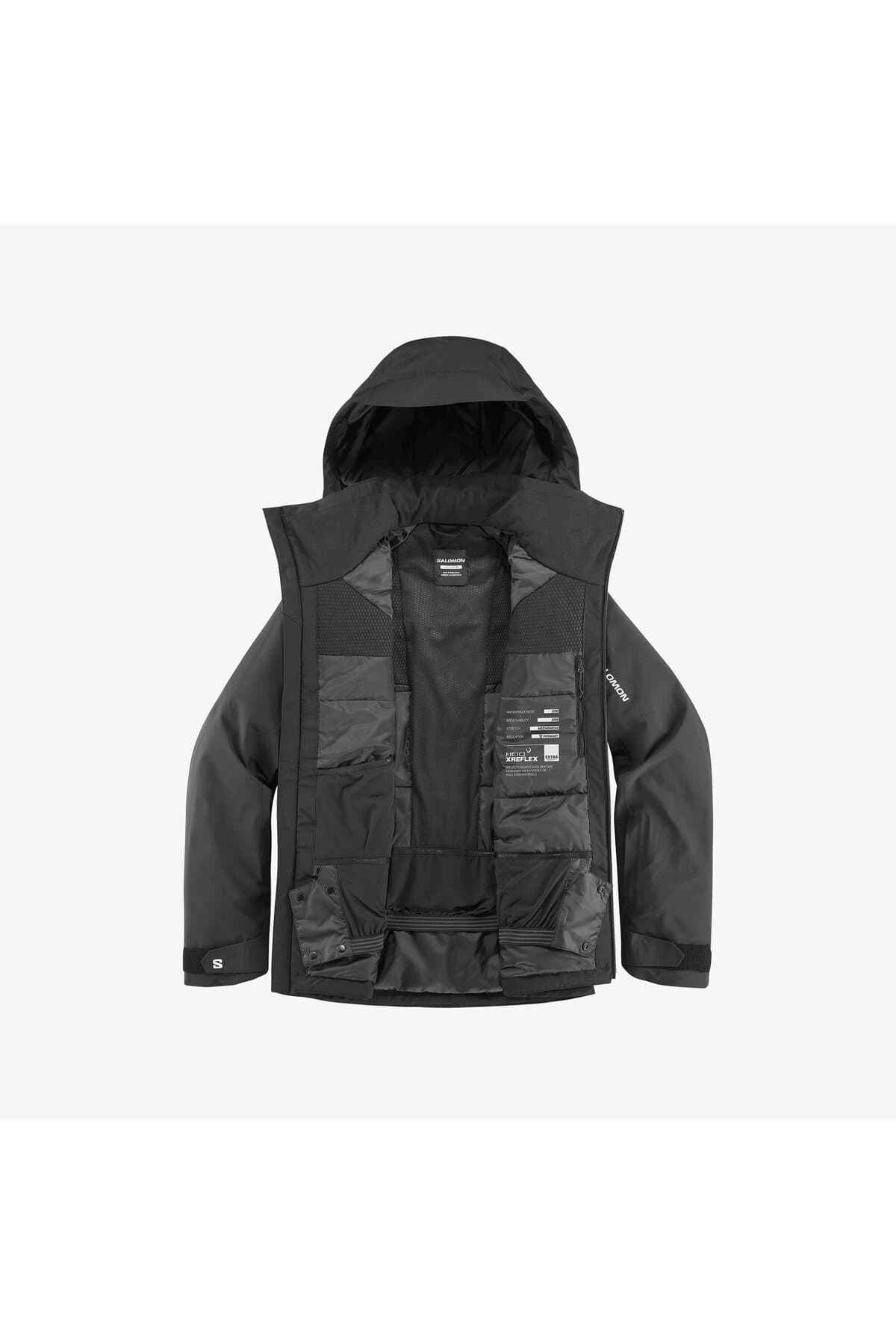 کاپشن اسکی سالومون مردانه مشکی Regular/رگولار | Salomon LC2635000 BD — تصویر ۲