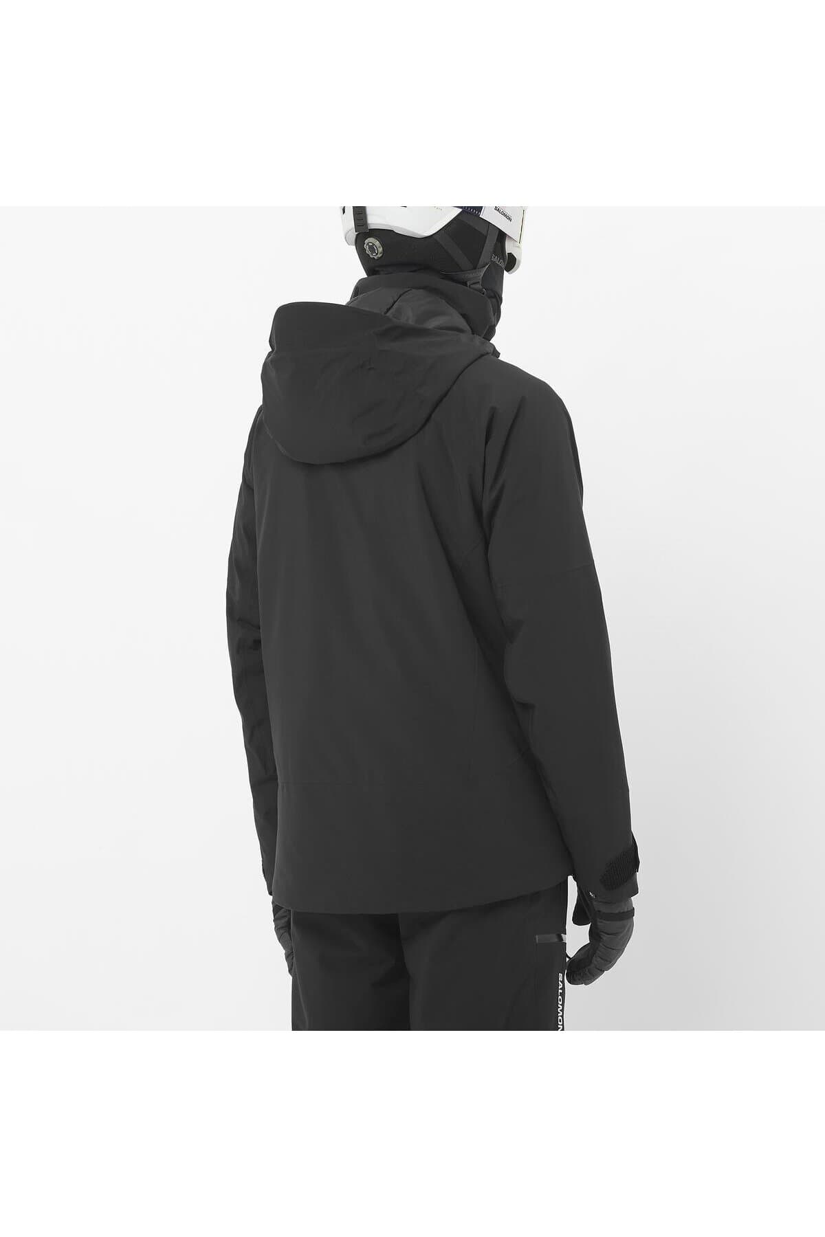 کاپشن اسکی سالومون مردانه مشکی Regular/رگولار | Salomon LC2635000 BD — تصویر ۴