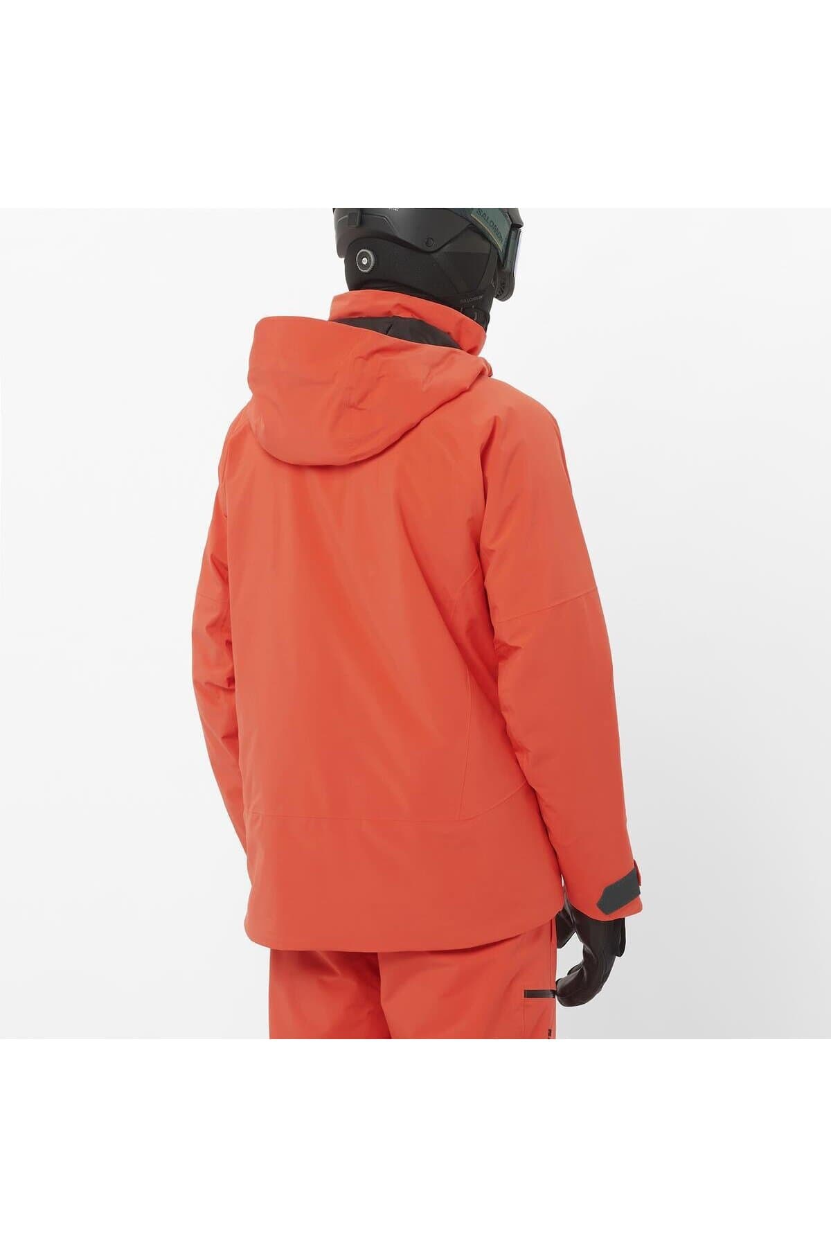 کاپشن اسکی سالومون مردانه قرمز Regular/رگولار | Salomon LC2635100 BD — تصویر ۴