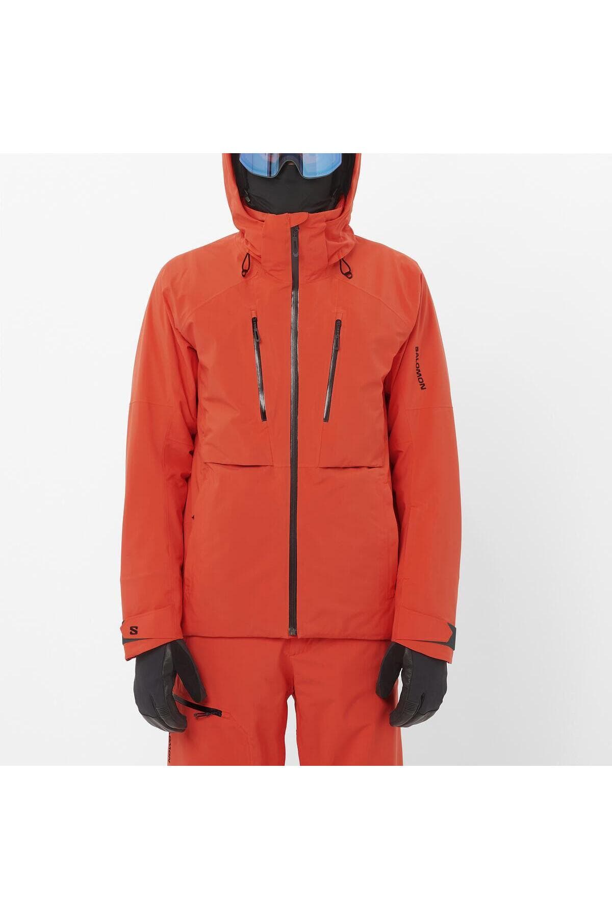 کاپشن اسکی سالومون مردانه قرمز Regular/رگولار | Salomon LC2635100 BD — تصویر ۳