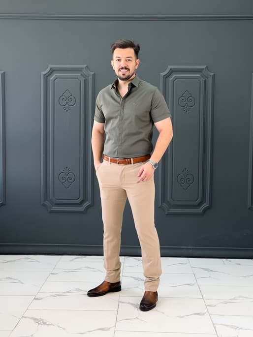 پیراهن ساده 031662 صدری — تصویر ۴