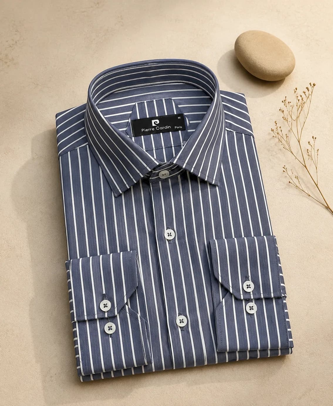 پیراهن 030122 PIERRECARDIN آبی