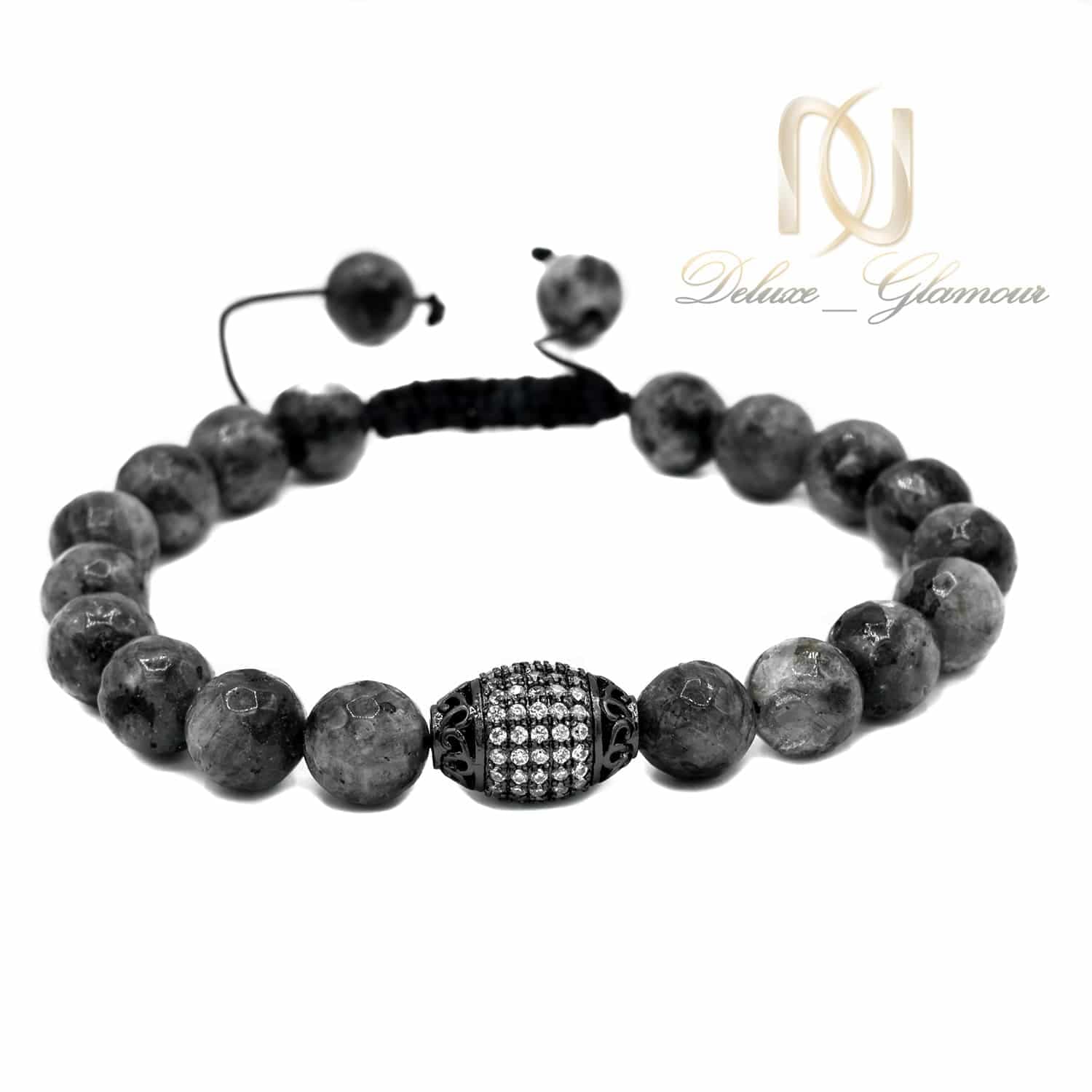دستبند مردانه اسپرت سنگ عقیق ds-n529