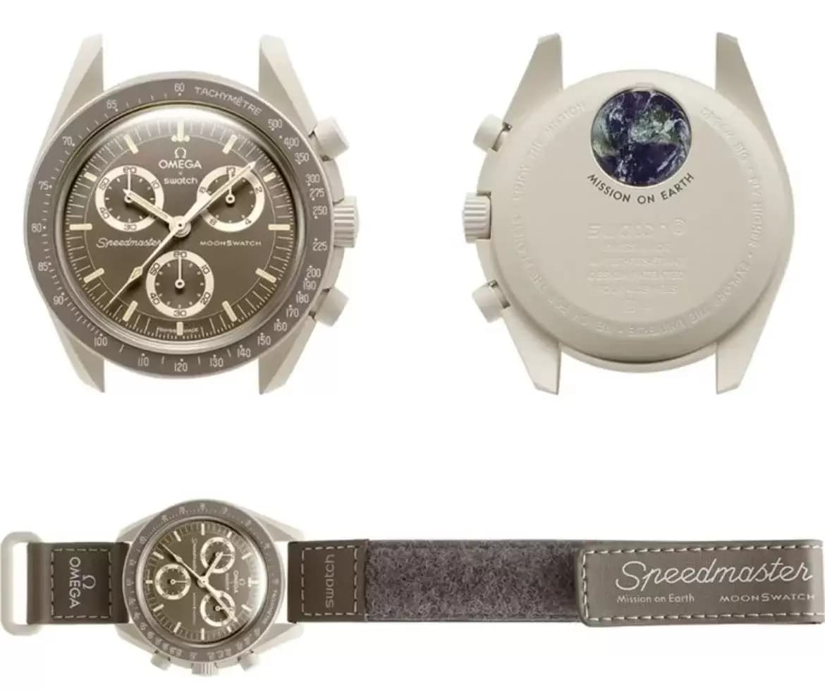 ساعت مچی امگا سواچ کویر Omega Swatch DESERT — تصویر ۵