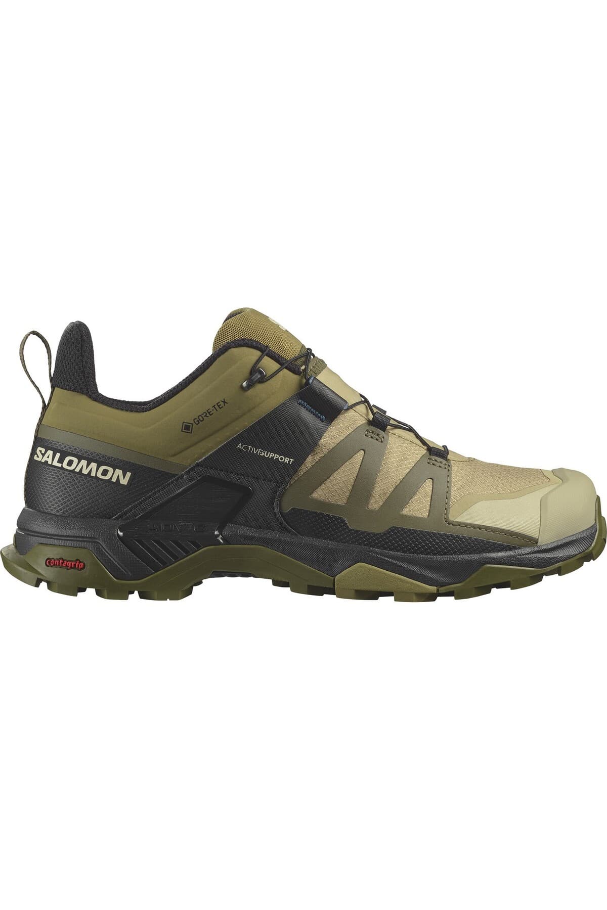 کفش بیرونی سالومون مردانه پارچه سبز اسپرت راسته Regular/رگولار اسپرت | Salomon 377 412870M VN