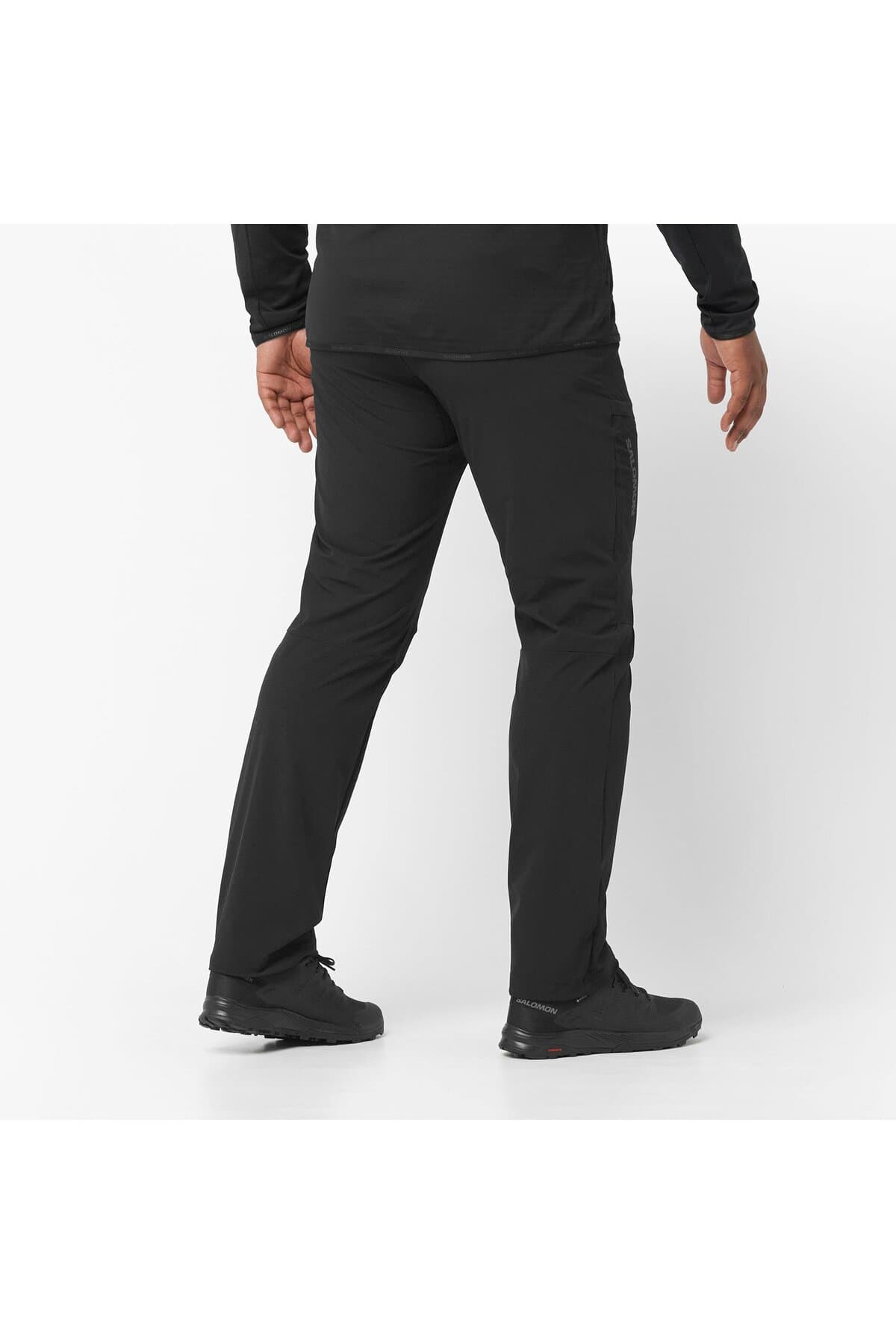 شلوار اسپرت سالومون مردانه پارچه مشکی بیزینس راسته Slim Fit/اسلیم فیت Regular/رگولار Daily/روزانه | Salomon PRA-10654088-333281 BD — تصویر ۲