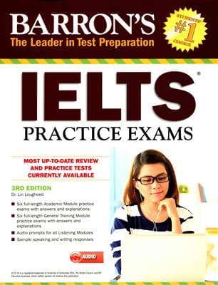 کتاب انگليسی Barrons IELTS Practice Exams 3rd