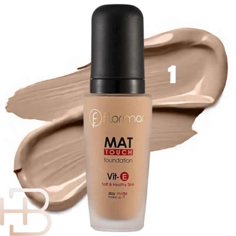 کرم پودر فلورمار مدل مات flormar liquid foundation matt series — تصویر ۳