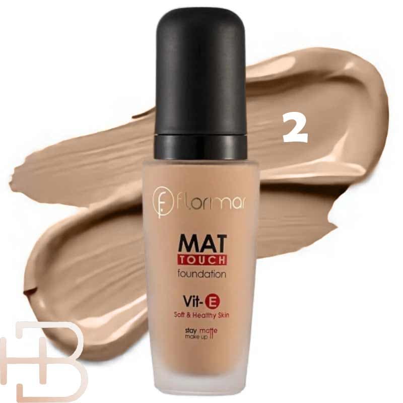 کرم پودر فلورمار مدل مات flormar liquid foundation matt series — تصویر ۴