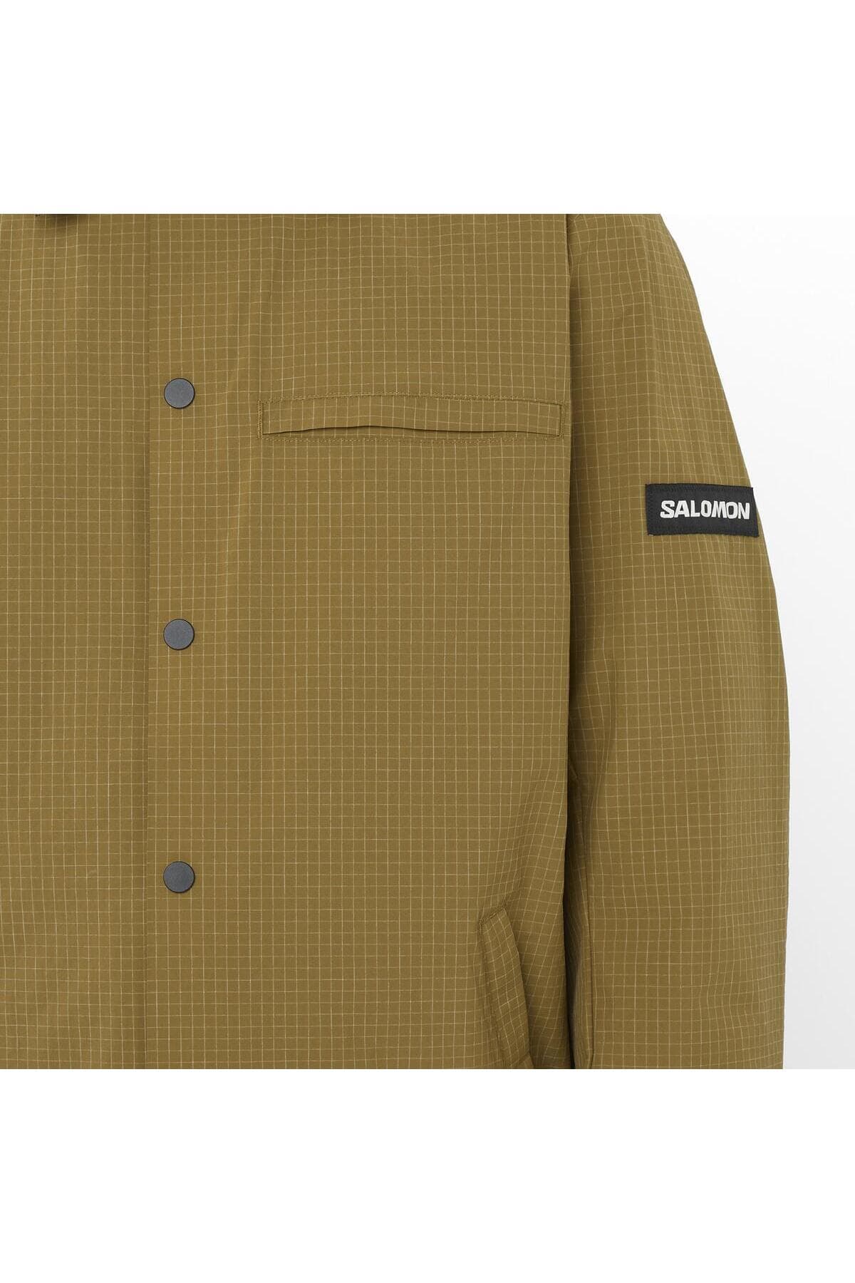 کاپشن اسکی سالومون مردانه سبز Regular/رگولار | Salomon LC2622100 BD — تصویر ۵