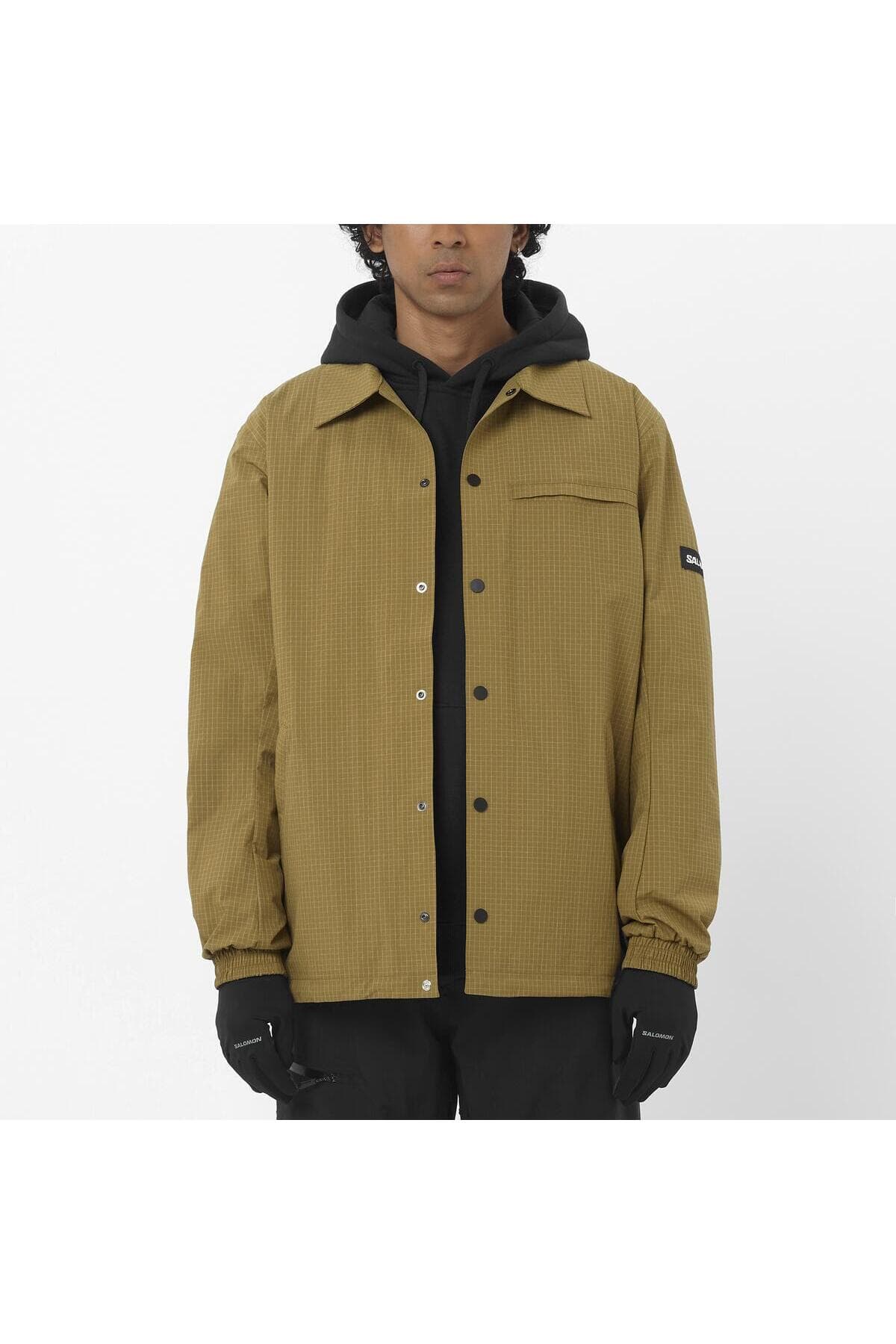 کاپشن اسکی سالومون مردانه سبز Regular/رگولار | Salomon LC2622100 BD — تصویر ۲