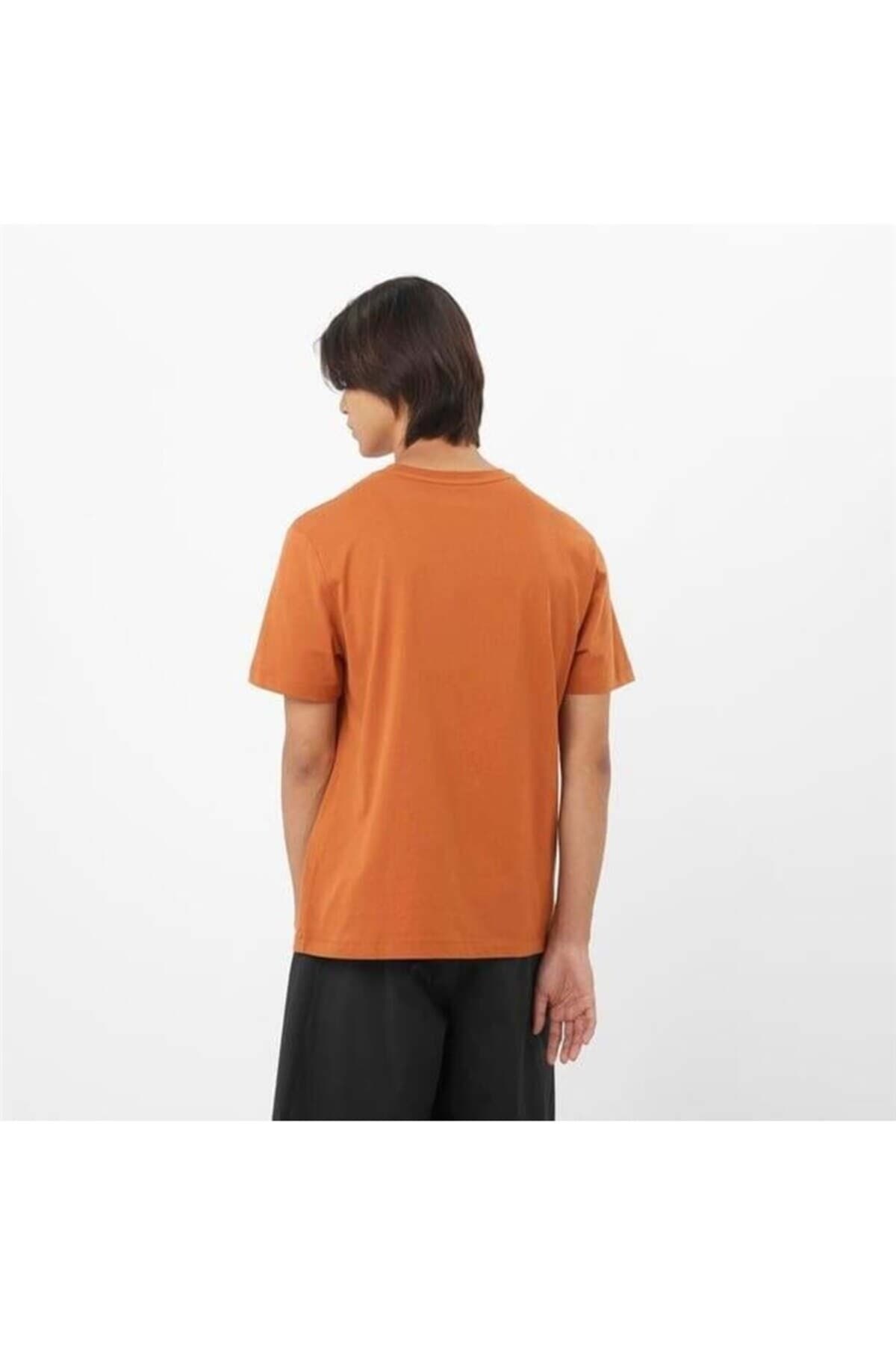 تی شرت سالومون مردانه پارچه طلایی راسته Relaxed/ریلکس بیسیک کژوال/روزمره | Salomon PRA-12575282-017146 TR — تصویر ۲
