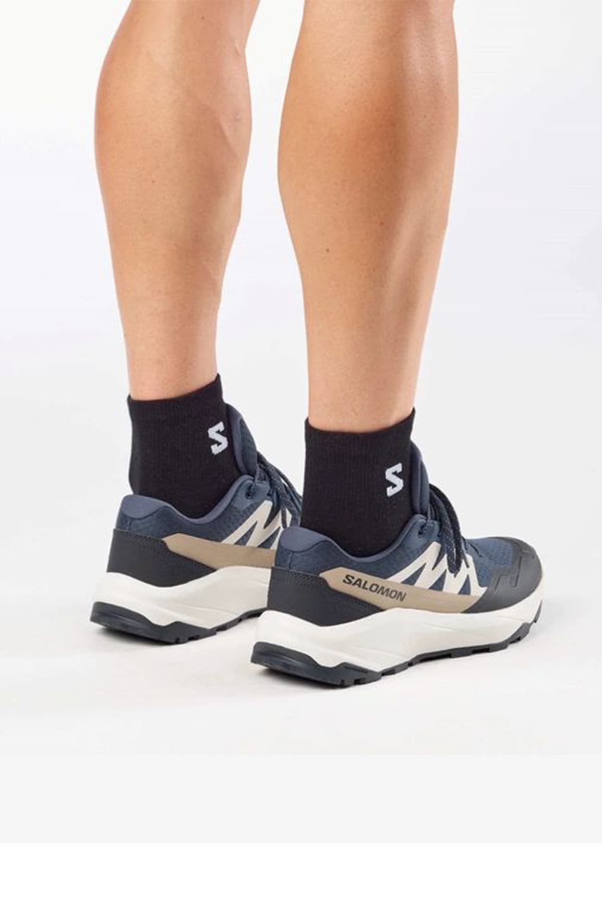کفش بیرونی سالومون مردانه منسوجات آبی مردانه زنانه راسته Regular/رگولار Daily/روزانه | Salomon L49150900 VN — تصویر ۴