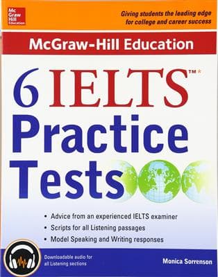 کتاب انگليسی McGraw – Hill 6 IELTS Practice Tests