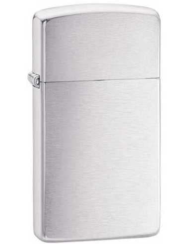 فندک زیپو مدل Zippo 1600 (Slim Brush Chrome)