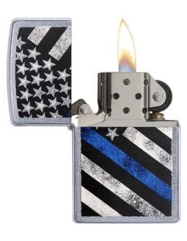 فندک زیپو Zippo 29551 (BLUE LINE) — تصویر ۳